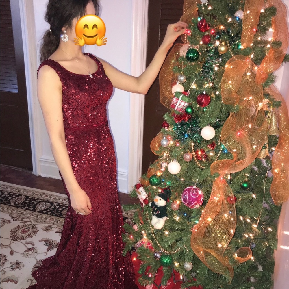 its brand new dress